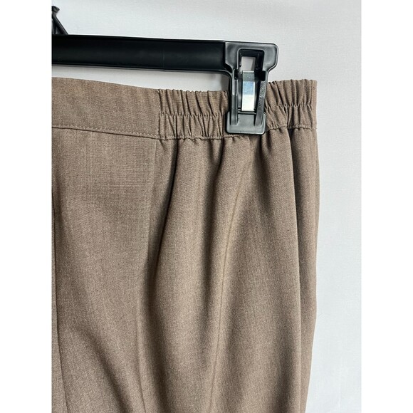 Drapers and Damons Brown Pull On Trousers Pants Size S Bi Stretch Minimalist - Picture 5 of 8
